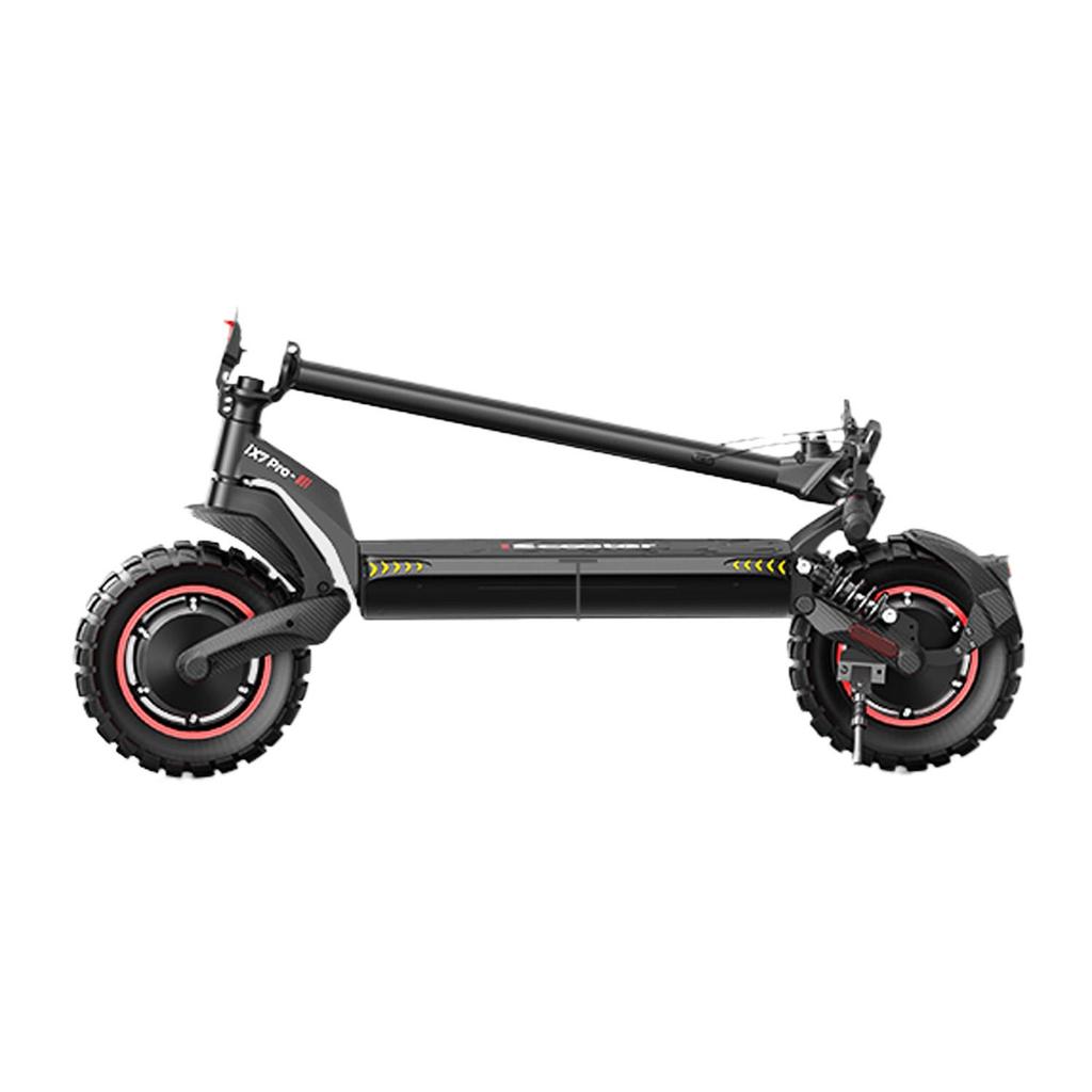 iScooter iX7Pro All Terrain E-Scooter for Adults 2000W, 48V17.5Ah, Full Suspension, APP Control, 10" Off-Road E-Scooter with ambient light