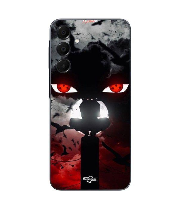 Coque Pour Samsung Galaxy A15 itachi uchiwa naruto anime art Maniacase