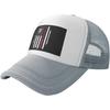 ER Nurse American Flag Trucker Hat Breathable Mesh Snapback Cap Unisex Outdoor Sports