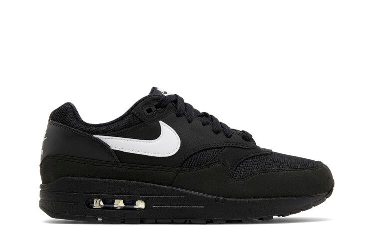 Nike Air Max 1 Schwarz Weiß Swoosh