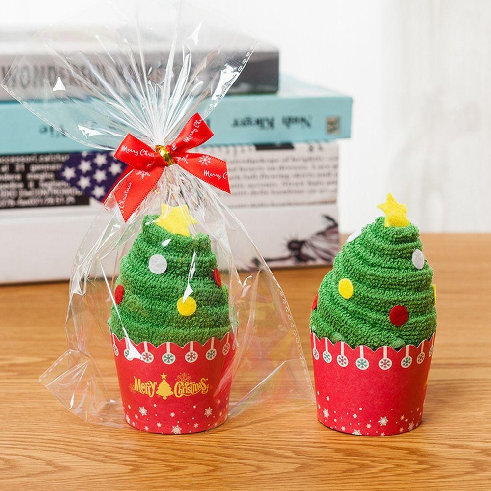 Shape Santa Holiday supplies Christmas Decorations Christmas Towel Christmas Ornaments Xmas Gift