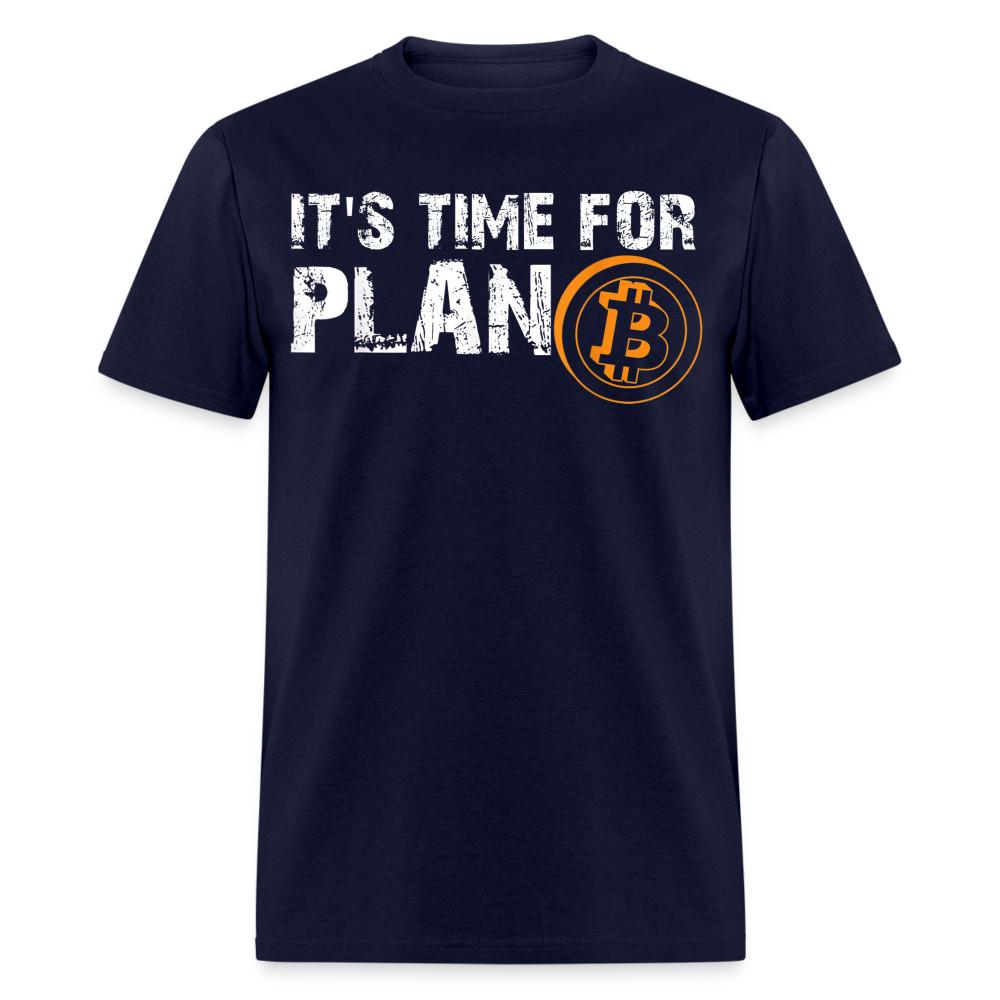 

Bitcoin its time for plan B shirt Crypto Currency Traders T-Shirt Size S-6XL XL