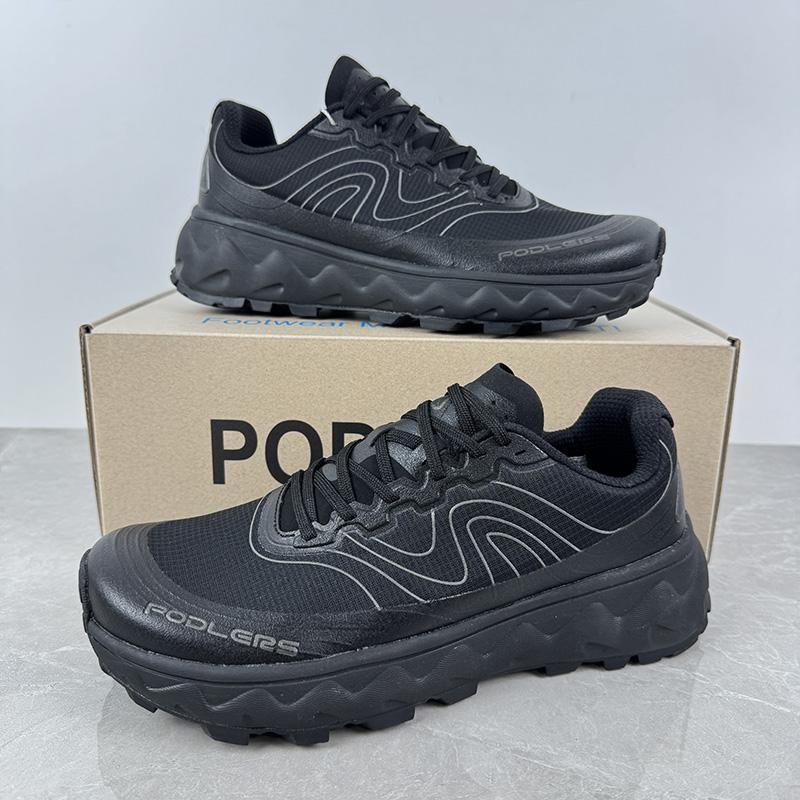 Klassische Marke Bequem Atmungsaktiv Offroad Laufen Fitnessschuh Sommer Sport- und Freizeitschuh Mann Runde Zehenspitze Sport Laufschuh