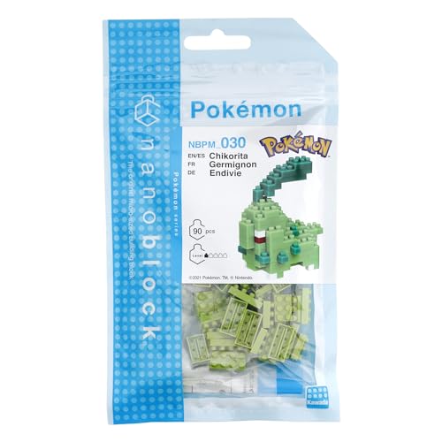 Nanoblock Pokemon Chikorita NBPM_030