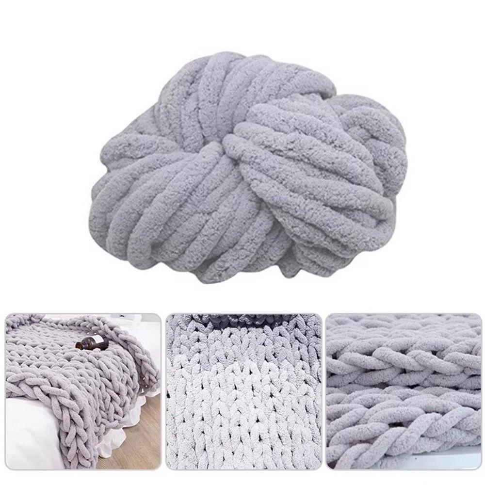 Thick Chunky Yarn Soft Wool Yarn DIY Blanket Yarn  for Knitting And Crochet