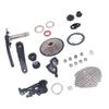 10 Speed Groupset 10 Speed 46T Cassette Crank Arm Bottom Bracket Thumb Shifter Rear Derailleur Set 32T Cassette Sprocket
