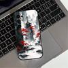 C-Chinese L-landscape  Phone Case For Samsung S25,S24,S21,S22,S23,S30,Ultra,S20,Plus,Fe,Lite,Note,10,9,5G Black Cover