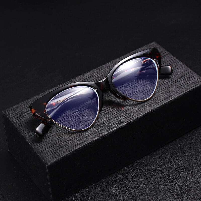 The Classic Z1017 C1 Black Acetate Horn-Rimmed Glasses