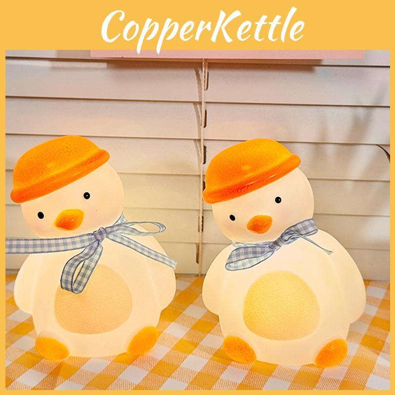 Quirky Duck Night Light With Toggle Switch For Kids' Bedroom Cute Table Decor