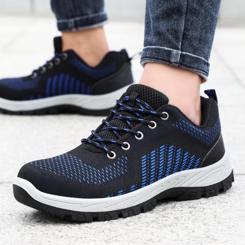 Anti-smashing and Anti-piercing Labor Insurance Shoes Men's Steel Baotou Protective Safety Shoes Work Shoes