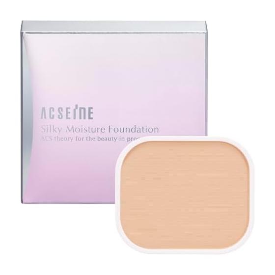 ACSEINE Silky Moisture Foundation N [Refill] (Powder Foundation) P10 (Bright Pink)