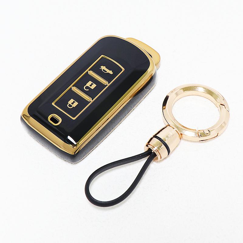 Auto Shell Bag For Mitsubishi Asx Pajero Eclipse Cross Montero Xpander Outlander Soft Tpu Keyless Remote Car Key Case Cover