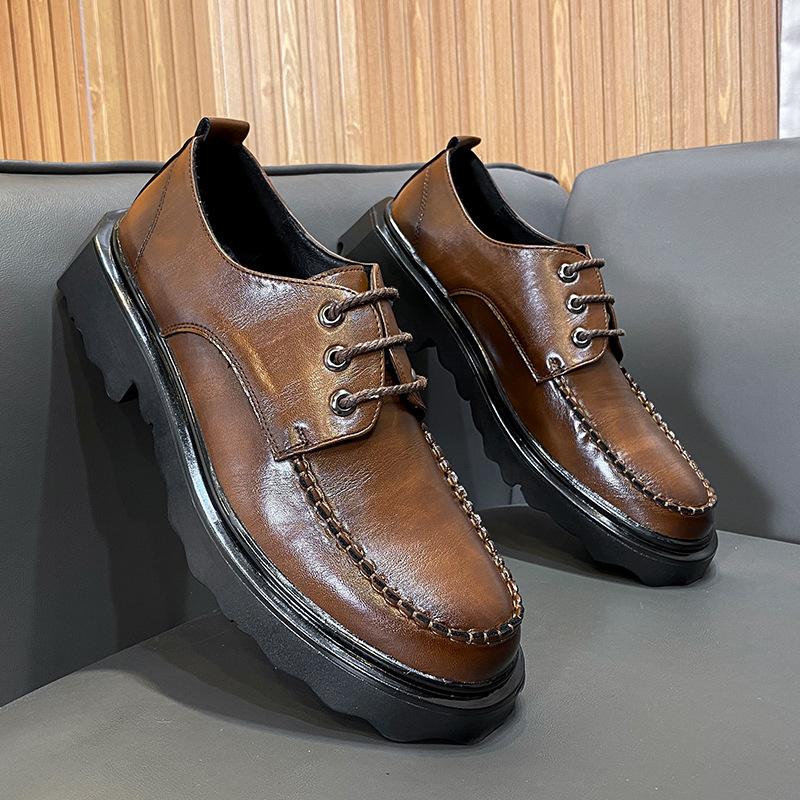 New Business Dress Men'S Leather Shoes Summer Casual British Men'S Shoes British Style Men'S Shoes 5271-R