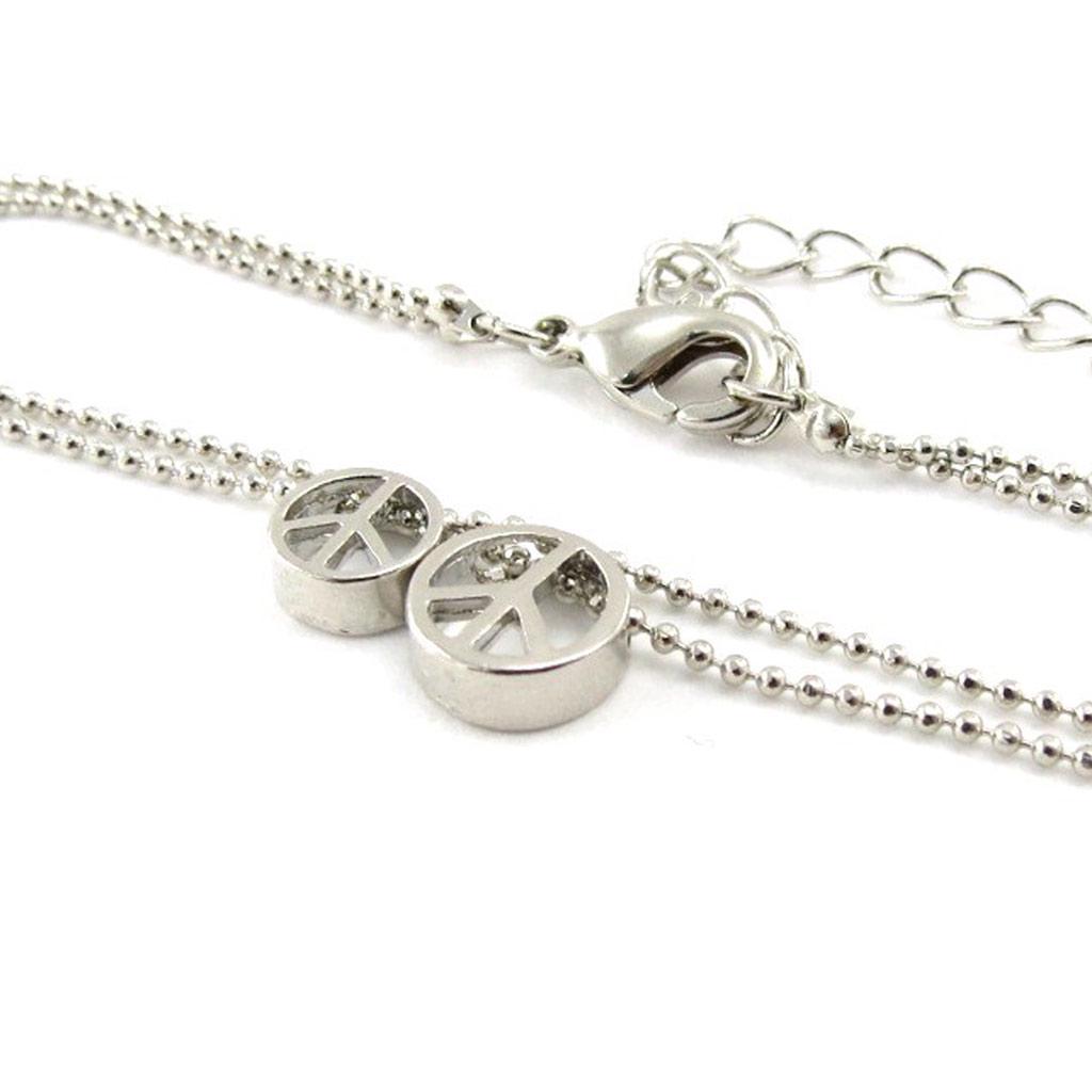 Les Trésors De Lily [J1106] - 'Peace' Designer Bracelet