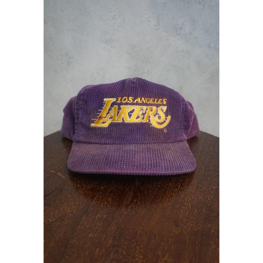 Used Sports Specialties Lakers corduroy cap