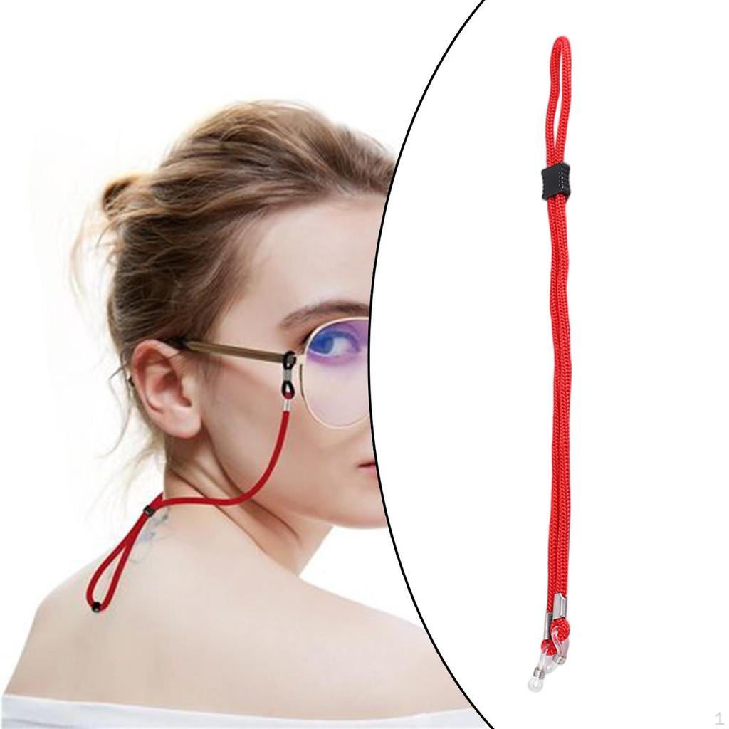 Adjustable Glasses Strap Rope Eyewear Retainer Sunglass Holder Nonslip String Fixed