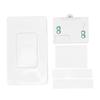 Wireless Light Switch 1 Gang Auto Power Generating AC 110‑230V Remote Smart Wall Light Receiver Kit