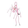 Braided Rope Keychain Bag Charms Handbag Hanging Ornament Bag Accessories Backpack Pendant Charm for Women Girls Gifts