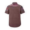 Men'S Fashionable Lapel And Shoulder Length Short Sleeved Casual Top