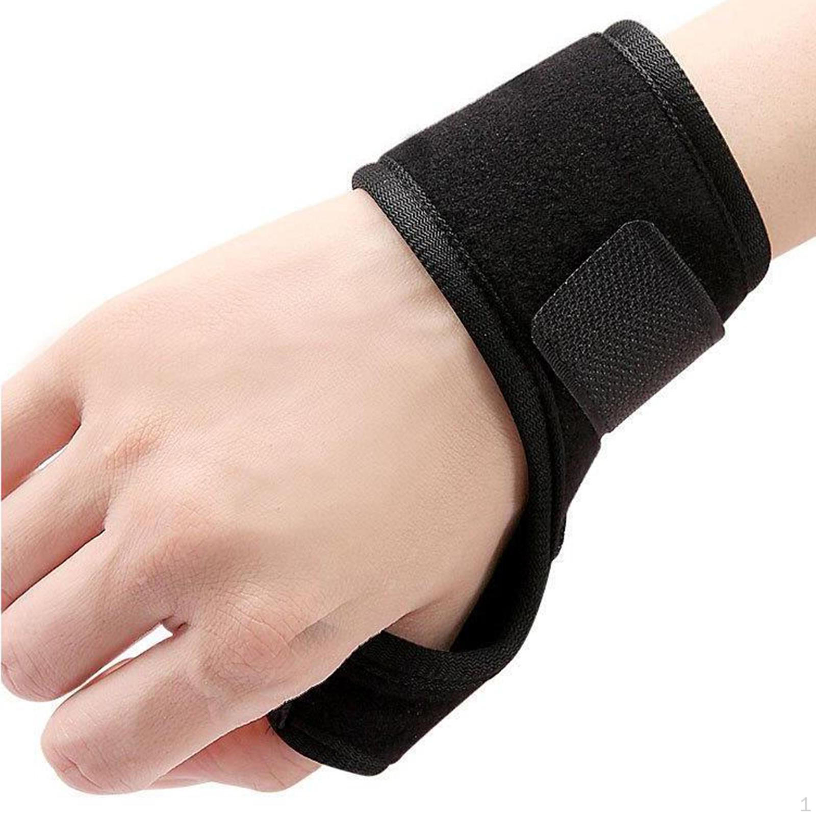 

Sport Wrist Brace with Thumb Loop Compression Strap Elastic for Women Men Professional Right