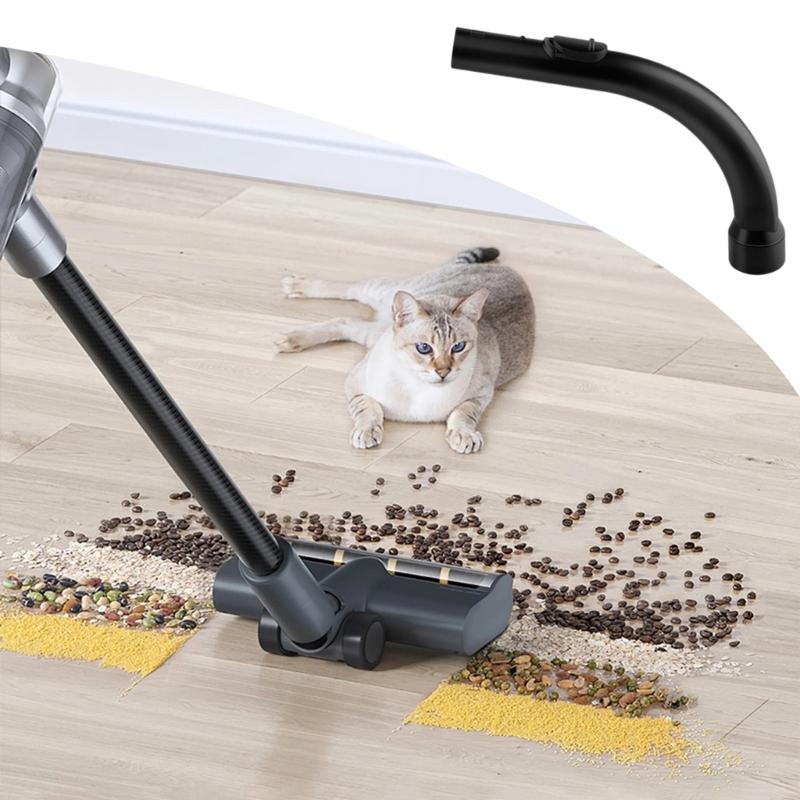 Canister Bent End Hose Replacement Part Plastic Vacuum Cleaner Alternative Handle Tube Cleaning Tool Accessories