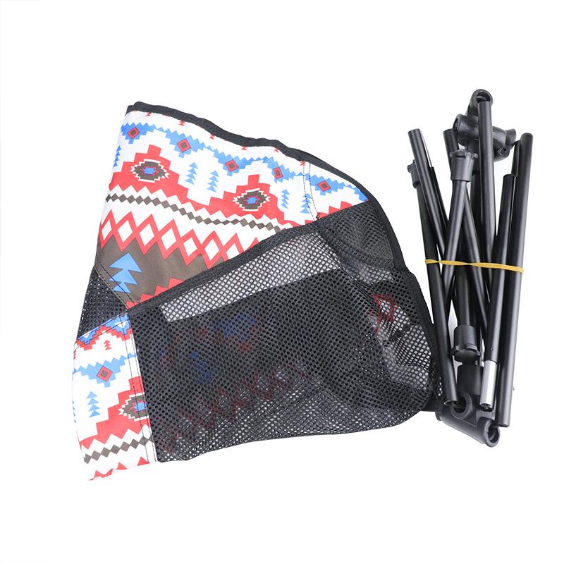 Ultralight Aluminum Moon Chair: Portable Folding Outdoor Camping Chair with Backrest