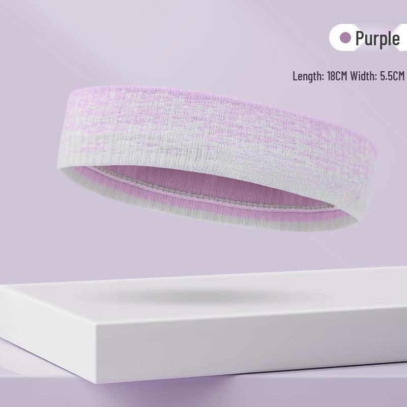 TULX Sweat-Absorbent Sports Headband & Wristband Set