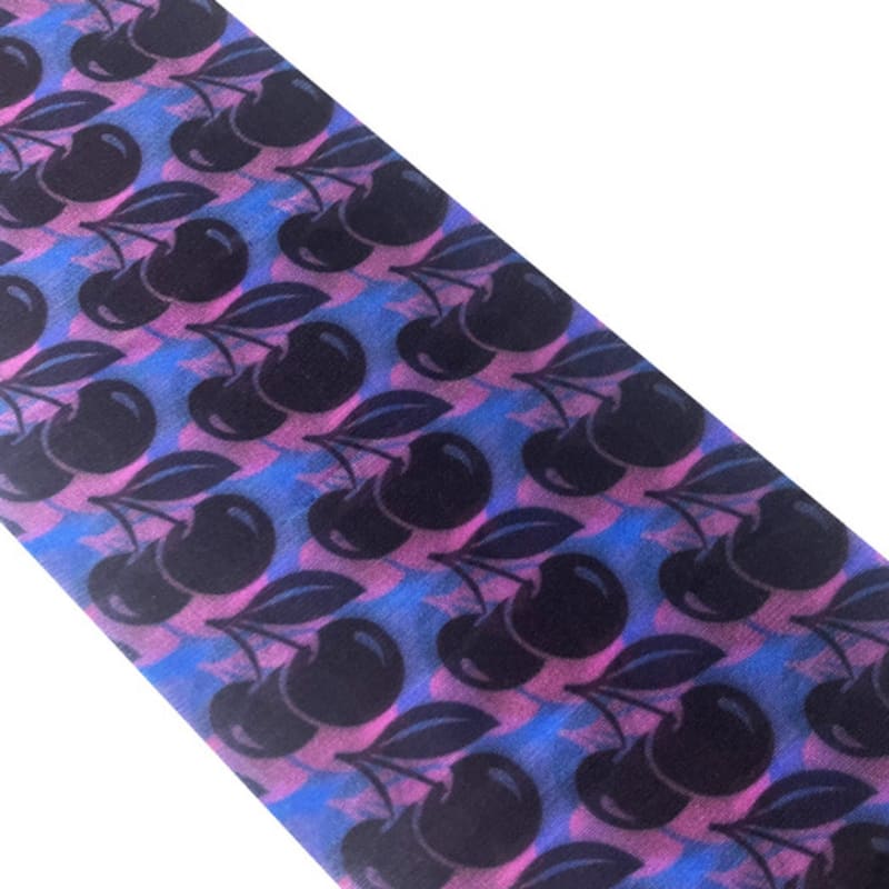 Romantic tiger wild cherry knee stockings(blue/black)