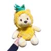 30cm Bag Plush Toy Sleeping Pillow Cute Cartoon Soft Plushies Doll Birthday Gifts Disney Pineapple Winnie The Pooh Bear