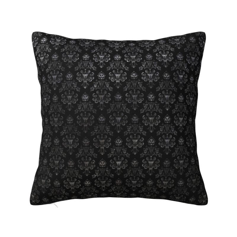 Custom Halloween Haunted Mansion Pillow Case 40x40cm Cushion Cover Decoration Salon Square Pillowcase
