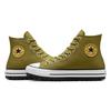 Converse Chuck Taylor All Star City Trek Comode Versatili Resistenti Ammortizzanti Scarpe Alte in Tela Sneakers Unisex Verde A05582C