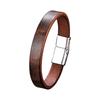 Italian Cowhides Couple Bracelet Handmade Distressed Leather Cuff Unisex Jewelry Accessory For Everyday Stylish Looks
