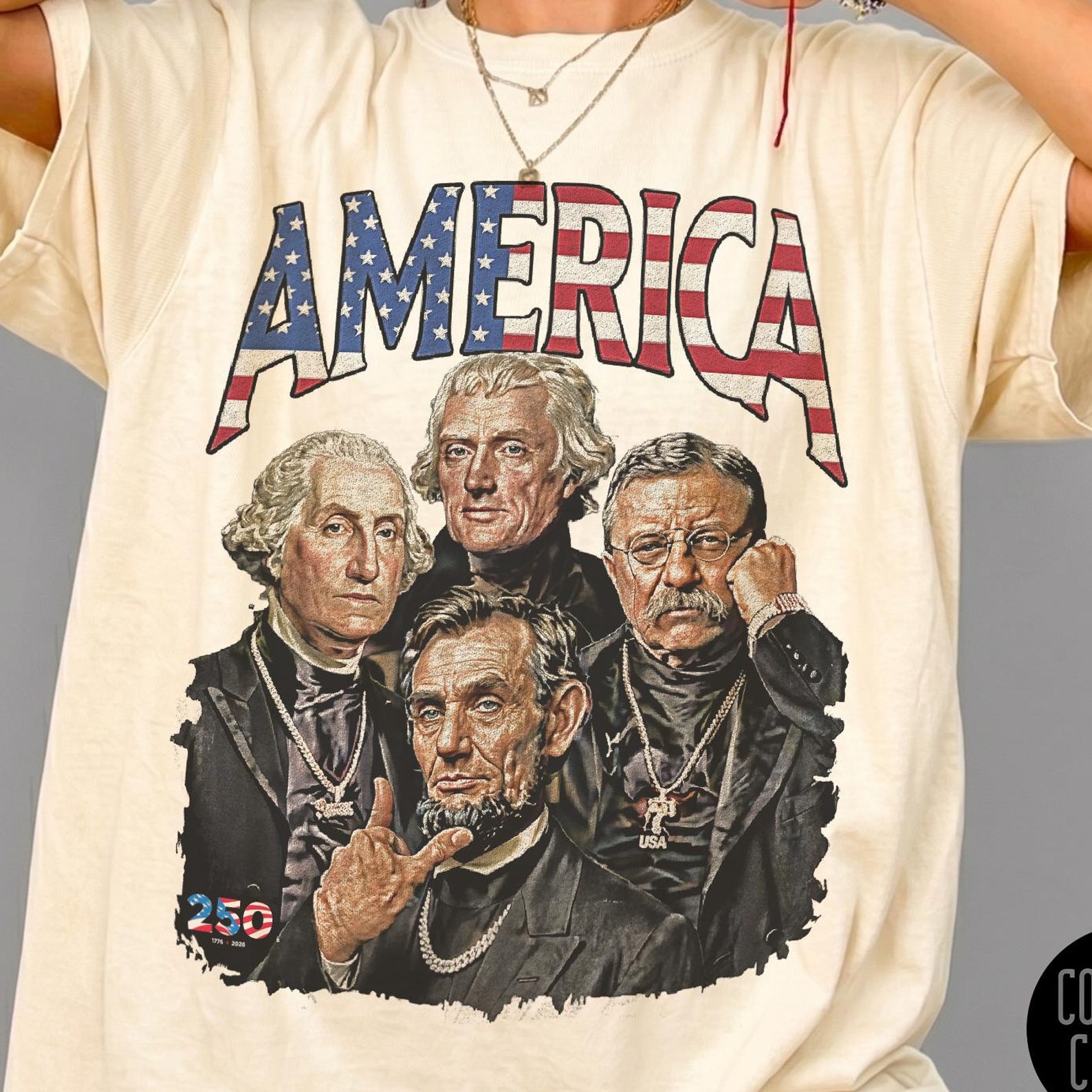 America Est 1776 Comfort Colors® Tee, 4th of July America T-Shirt, Vintage Mount Rushmore Presidents Shirt, Funny Patriotic Graphic Tee 2XL