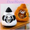 Pet Plush Toy Cartoon Raccoon Panda Duck With Pp Cotton Filling For Kids And Giftgiving