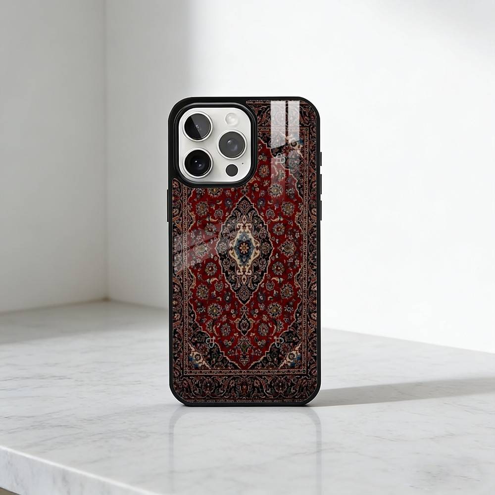 P-Persian Carpet Art Patterns Phone Case For iPhone17,16,15,14,13 Plus,Pro Max Magnetic For Magsafe Wireless Charging