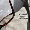 Blue Light Blocking Glasses Lightweight Retro Optical Glasses Women'S Glasses Frame Literary For Digital Screen Home Use Casual
