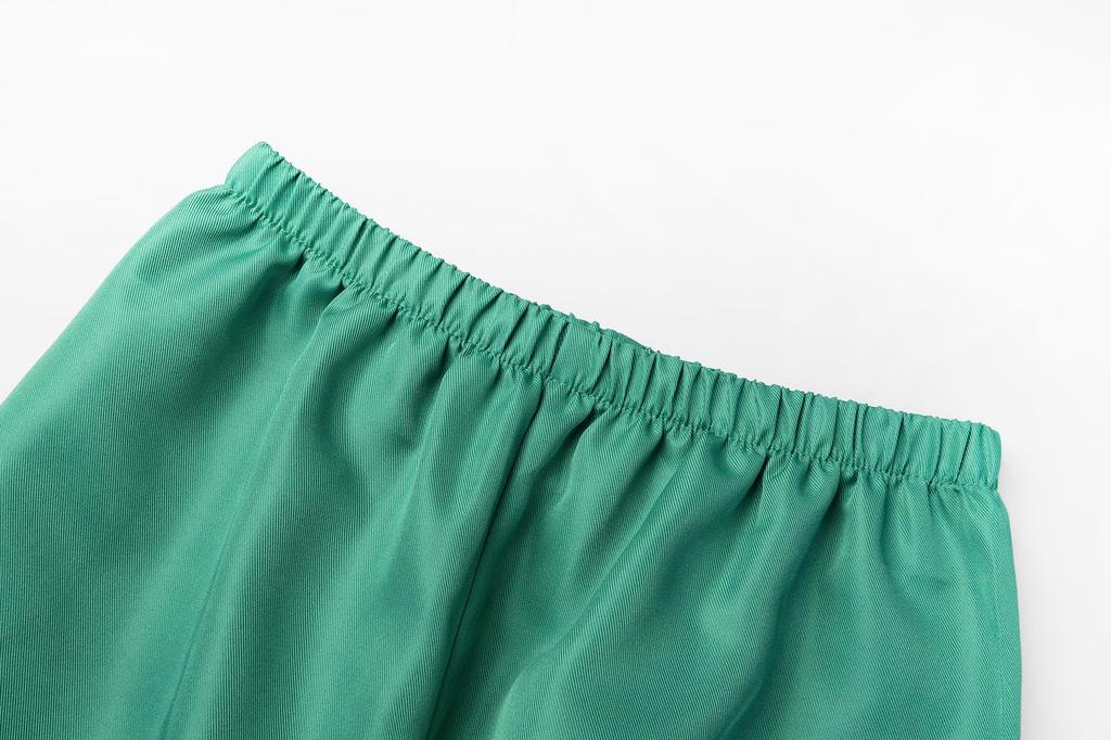 ReliBeauty Momotaro Costume and Size 110 Children's Set, Pink, Green, Navy,