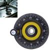 80mm Industrial Handwheel with Clear Graduations, Bakelite Body, 10mm Bore and Side Handle for Drill Press Control Replacement Use