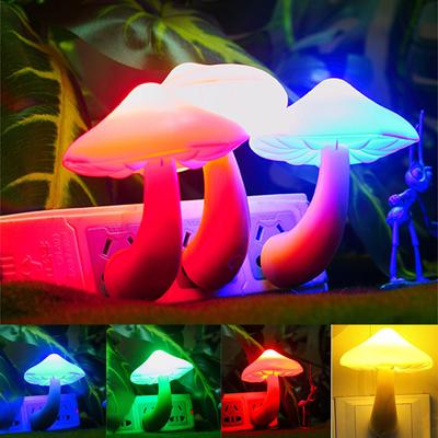 LED-Mehrfarben-Lichtsensor, Nachtlicht-Steckdose, Nachttisch-Beleuchtungssteuerung