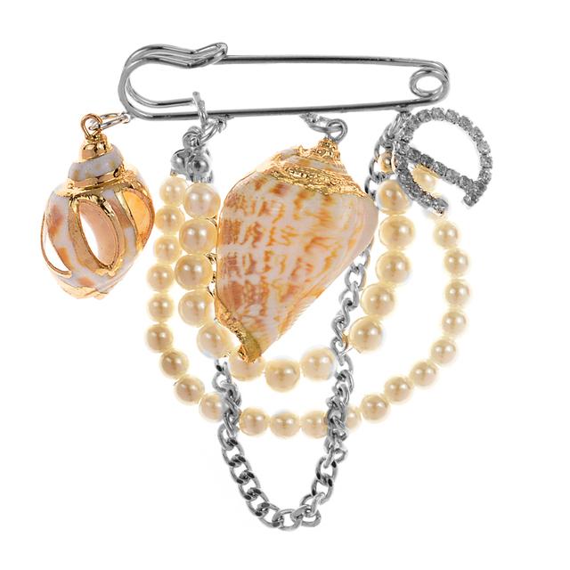 

Новая мода жемчужные броши с кисточками, булавки для женщин, брошь со стразами, брошь, одежда, роскошные ювелирные аксессуары