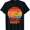 Shrimp Daddy Seafood Shellfish Vintage Design T-Shirt