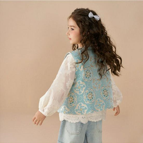 Autumn Chinese-Style Family Outfit: Parent-Child Tang Suit Two-Piece Set for Mother and Daughter.