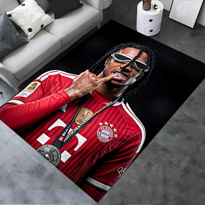 2025 New Michael Olise Carpet Rug for Living Room Bedroom Home Sofa Decoration,Kids play Non-slip Floor Mat