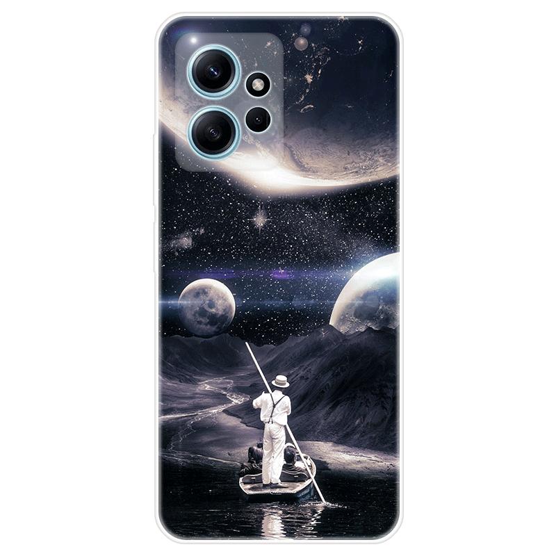 Per Xiaomi Redmi Note 12 Note12 4G Custodia morbida in silicone Cover posteriore Cartoon Phone Case Diversificazione
