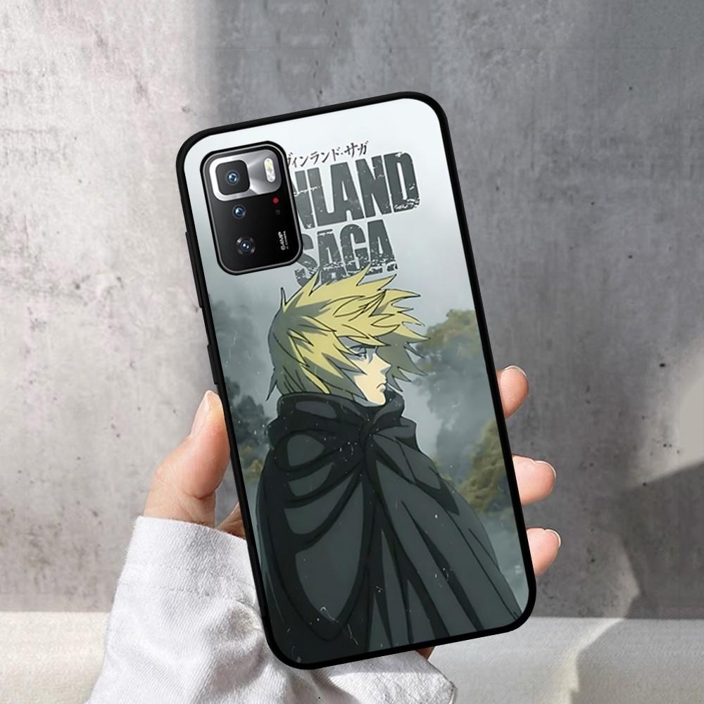 V-Vinland Saga Anime Phone Case For Redmi Note 4 X 5 A 6 7 8 T 9 9S 10 11 11S 11Epro Poco M3 Pro