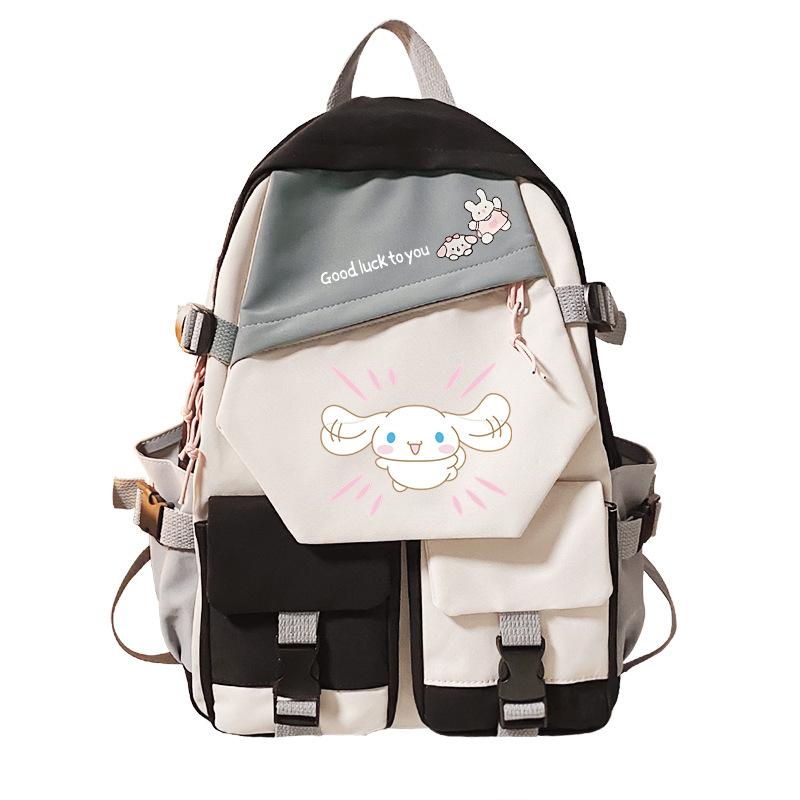 Cute Puppy Cartoon Printed Leisure Travel Bag, Primary And Secondary School Backpack