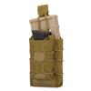 Molle Tactical Magazine Pouch Double Decker Single Airsoft Tactical AR M4 AR15 Rifle Pistol 9mm Mag Carrier Pouches Accessories