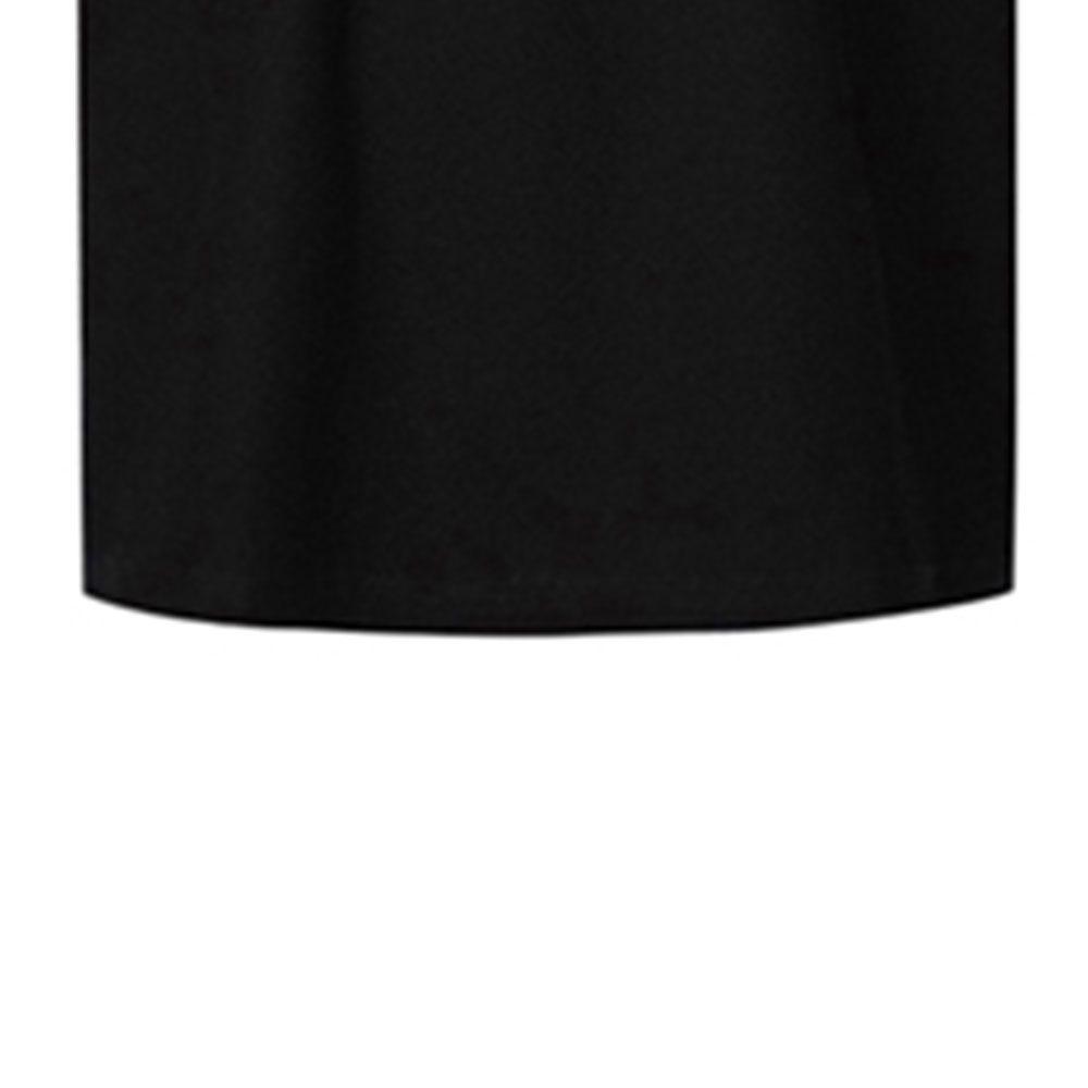 Burberry Polo Shirts Men's Black Polo Collar Moderate Straight Fit 80257521