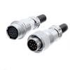 WEIPU WS16 TQ+ZQ Waterproof Cable Wire Connector Male Plug Female Socket Electrical Automation Aviation Adapter 2 3 4 5 7 9 Pin