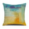 Abstract Color Pillowcase 45x45cm Retro Graffiti Print Cushion Cover Sofa Chair Polyester  Modern Room Home Decoration